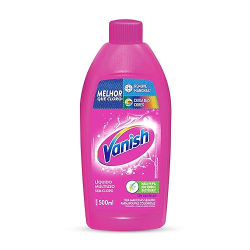 Tira Manchas em Gel Vanish Multiuso 500ml para roupas coloridas