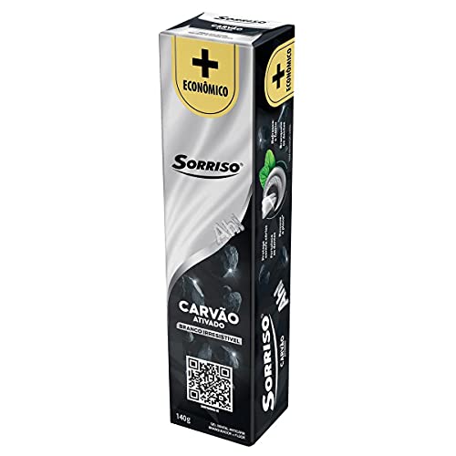 SORRISO, Gel Dental Carvão Ativado 140g