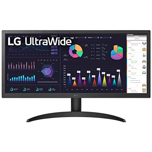 MONITOR LG ULTRAWIDE 26" IPS FULL HD 21:9 (2560 X 1080) HDR10 AMD FREESYNC 1MS (MBR) 75HZ – 26WQ500-B.AWZM - LG