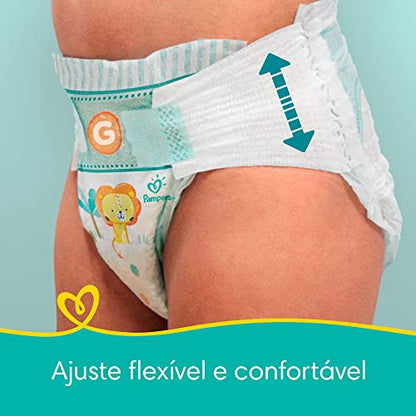 Fralda Pampers Confort Sec M 196 Unidades, Pampers