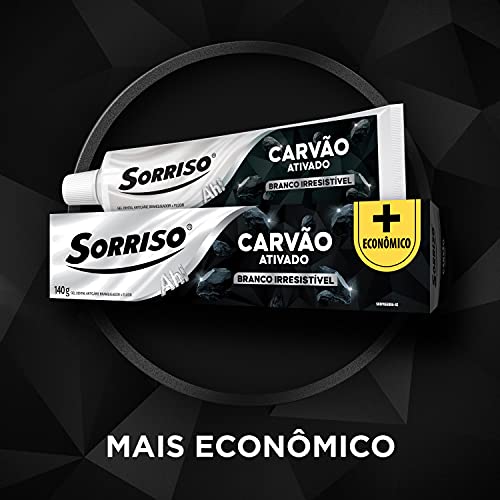 SORRISO, Gel Dental Carvão Ativado 140g