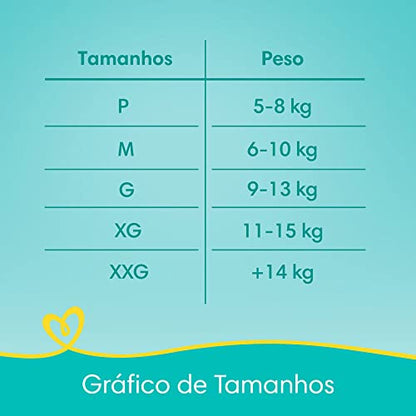 Fralda Pampers Confort Sec M 196 Unidades, Pampers