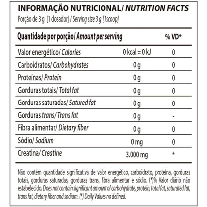 Integralmedica Creatina 300g Monohidratada 100% Pura