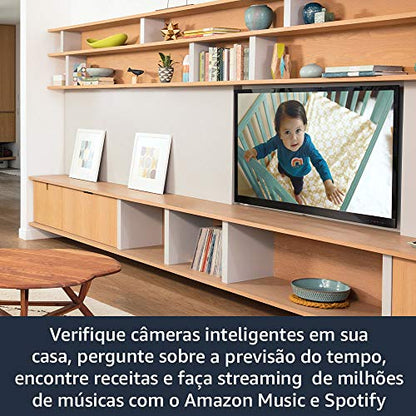 Fire TV Stick | Streaming em Full HD com Alexa | Com Controle Remoto por Voz com Alexa (inclui comandos de TV)