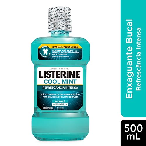 Listerine Cool Mint Enxaguante Bucal, 500ml