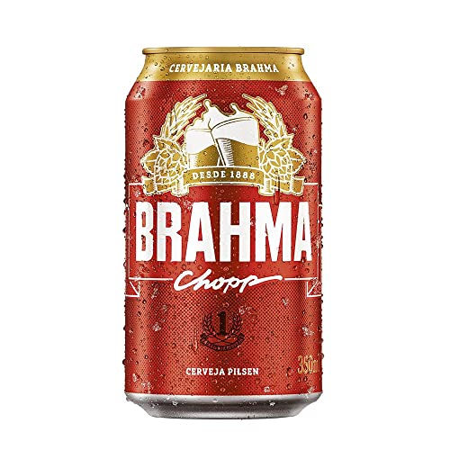 Cerveja Brahma Chopp, Pilsen, 350ml, Lata