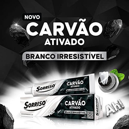 SORRISO, Gel Dental Carvão Ativado 140g