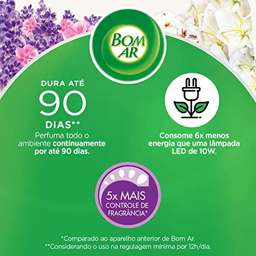 Refil para Difusor Elétrico Bom Ar Lirio Branco e Algodão 16ml