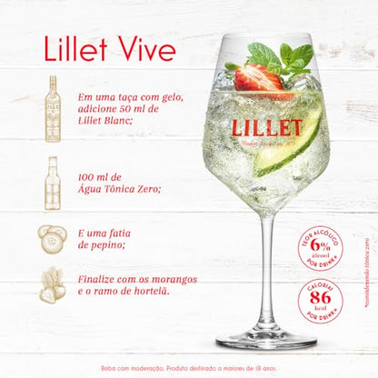 Aperitivo Lillet Blanc de Vinho Francês - 750 ml