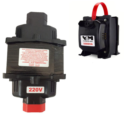 Transformador V&M 5000VA Bivolt 110/220 e 220/110 5000 VA