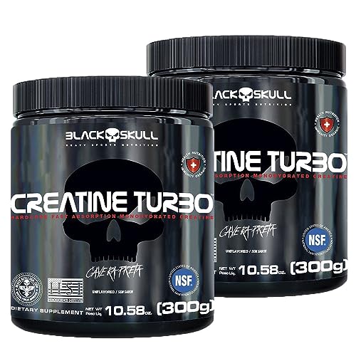 Kit x2 Creatine Turbo 300G Black Skull