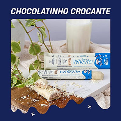 Mais Mu - Chocowheyfer Proteico - 12 unidades - Chocolate branco