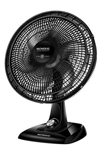 Ventilador de Mesa 40cm Super Power, Mondial, Preto/Prata, 80W, 110V - VSP-40-B2