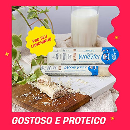 Mais Mu - Chocowheyfer Proteico - 12 unidades - Chocolate branco