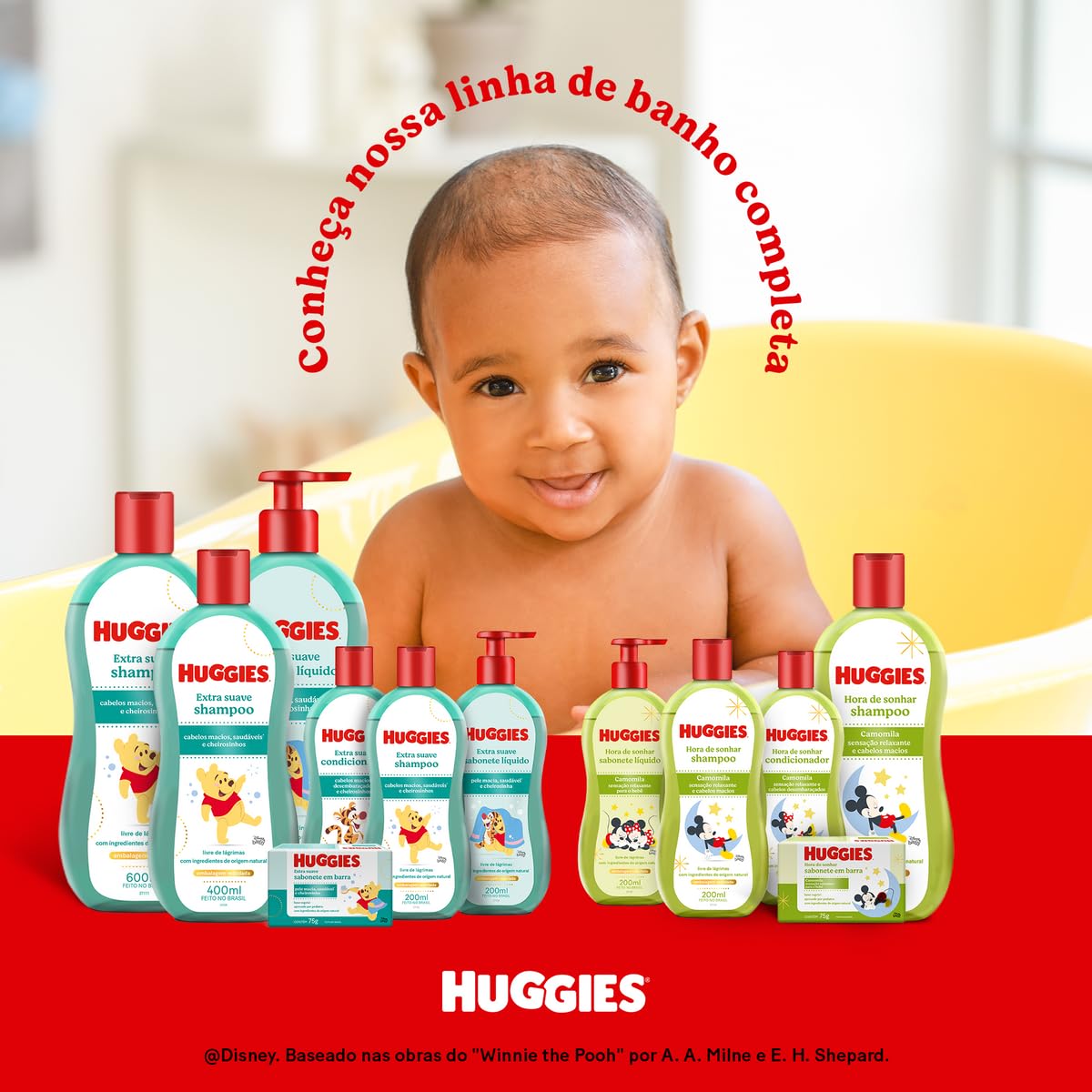 HUGGIES Sabonete Líquido Huggies Extra Suave - 600Ml